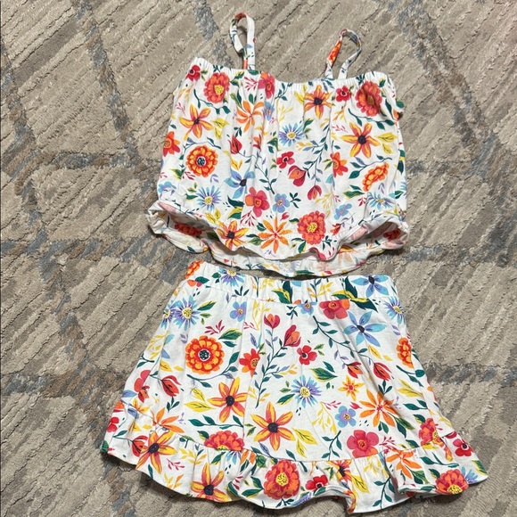 The Children's Place Floral Jumpsuit - Multicolor - Picture 3 of 3